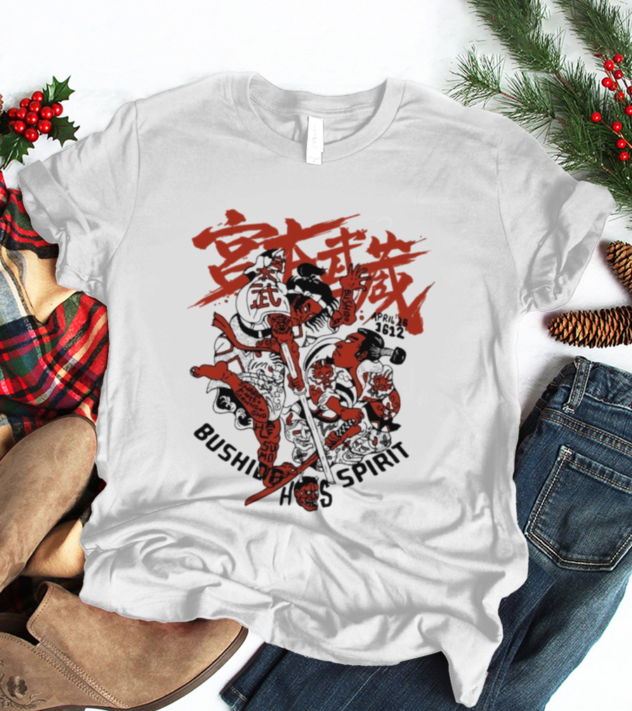 Bushing Has Spirit Musashi Halfsumo Bushido April 15 2022 T-Shirt