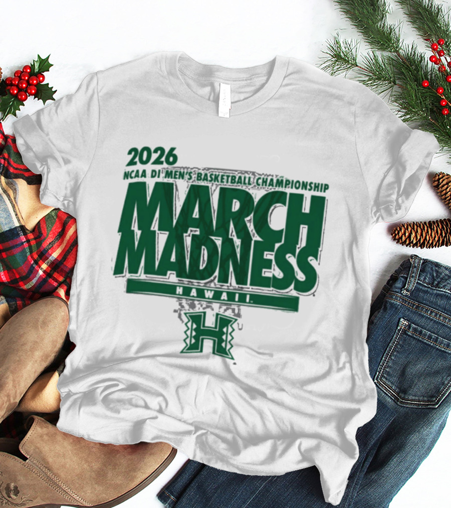 2026 NCAA Men's Basketball Championship March Madness Hawaii T-Shirt