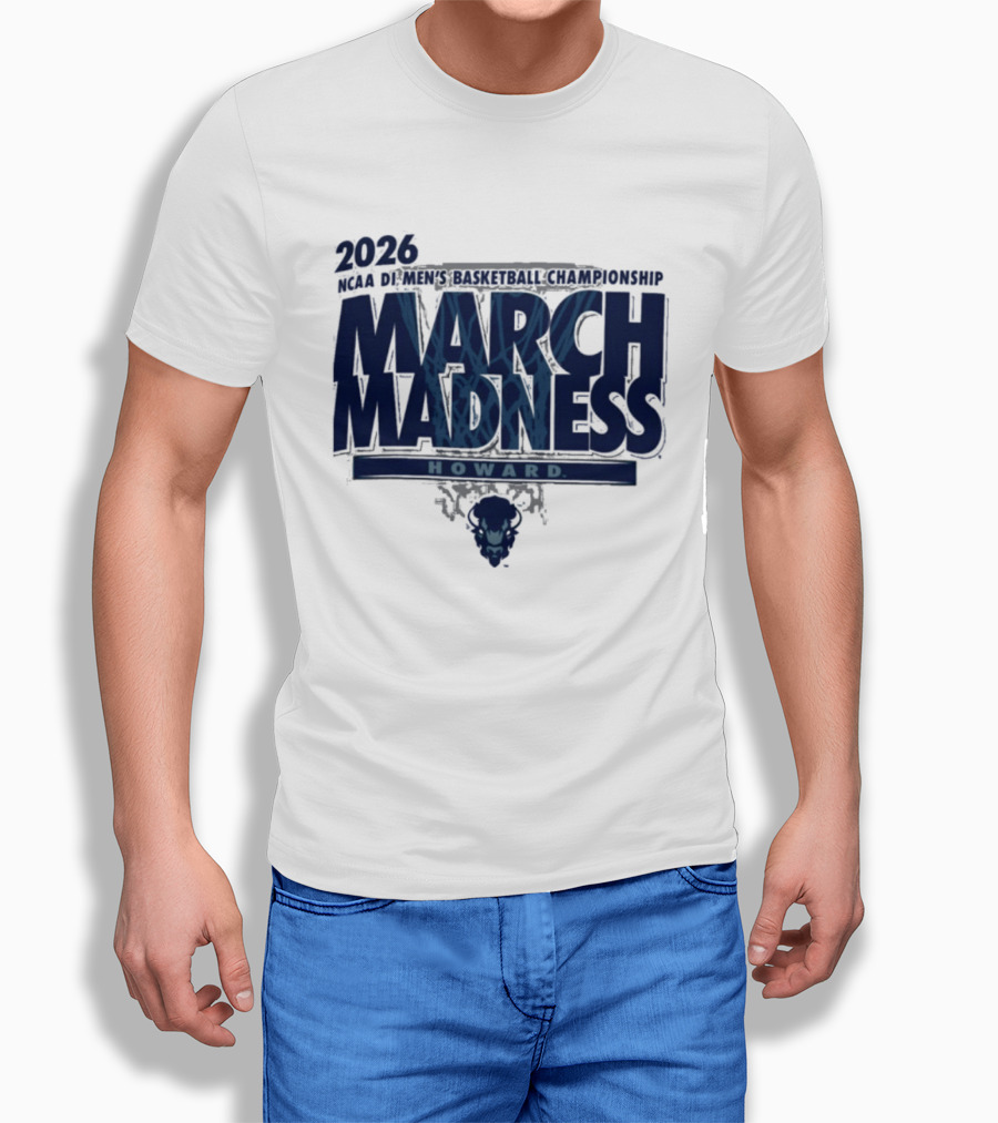2026 NCAA Men's Basketball Championship March Madness Howard T-Shirt