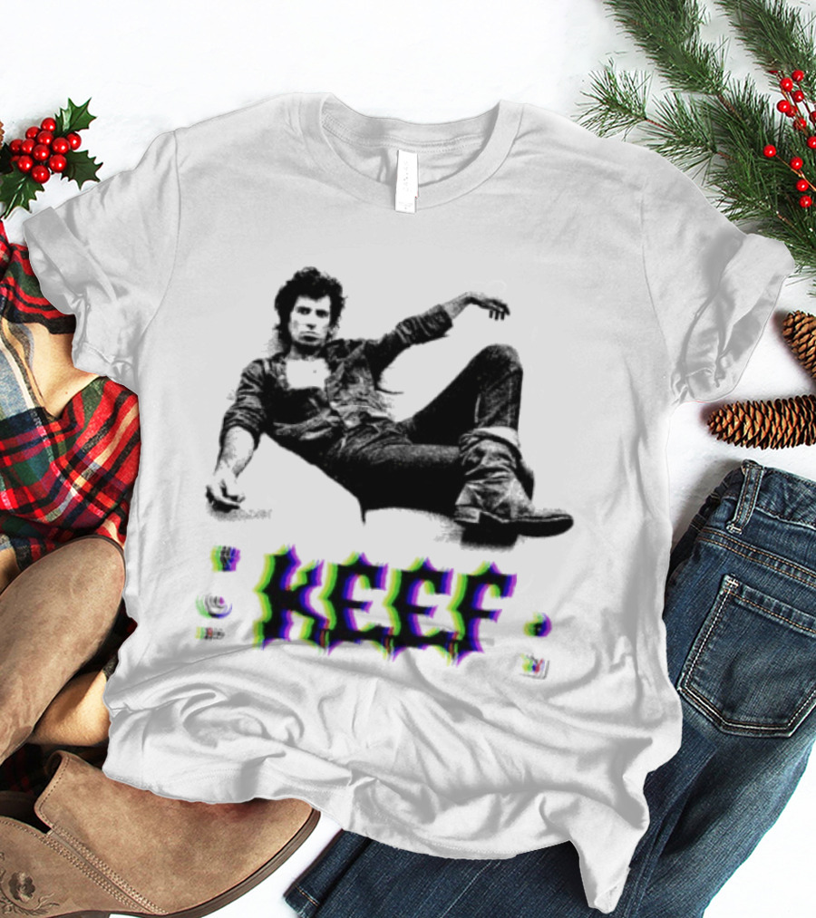 KEEF Keith Richards Vintage Rock And Roll T-Shirt