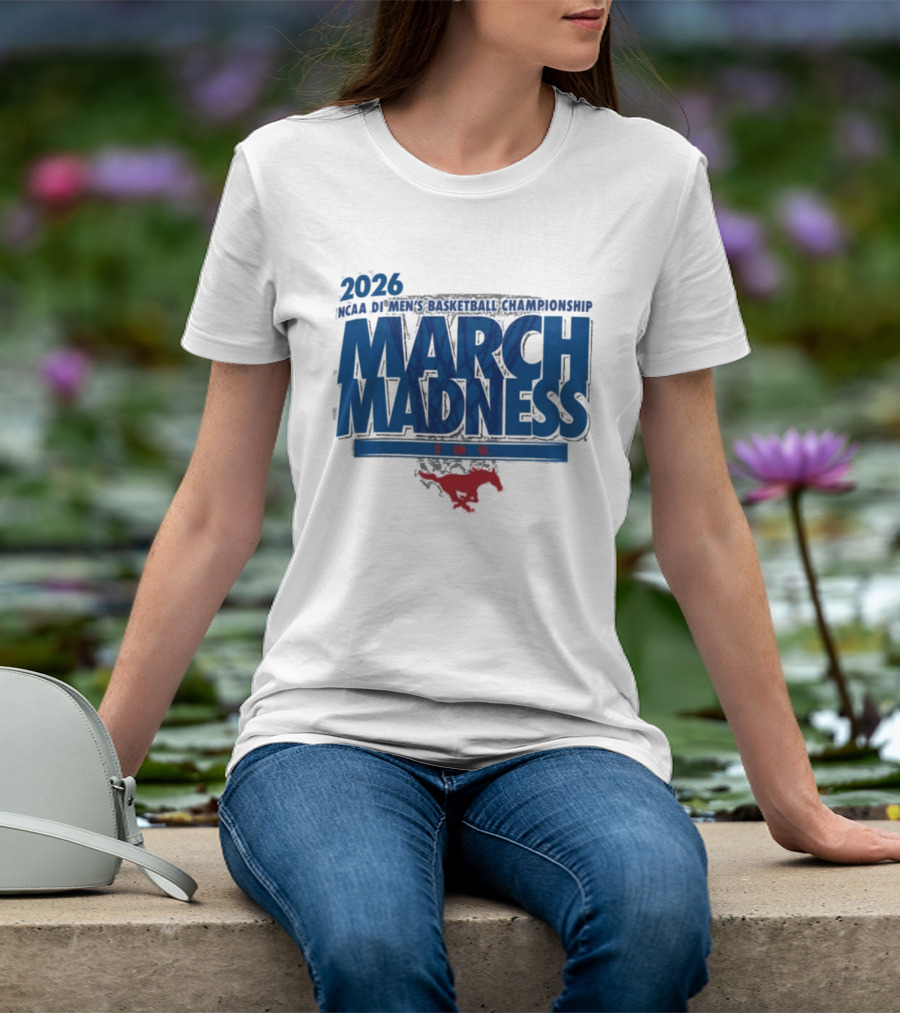 2026 NCAA DI Men's Basketball Championship March Madness SMU T-Shirt