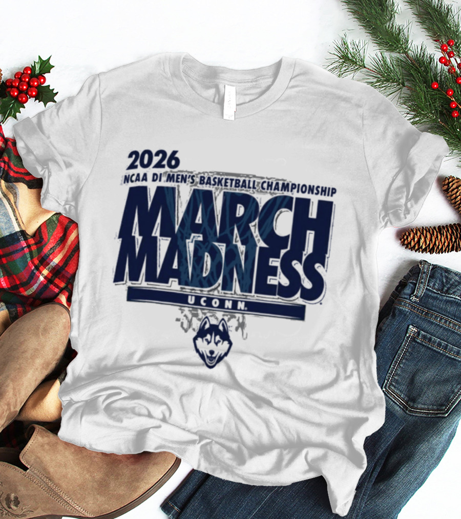 2023 NCAA Men's Basketball Championship March Madness UConn Huskies T-Shirt