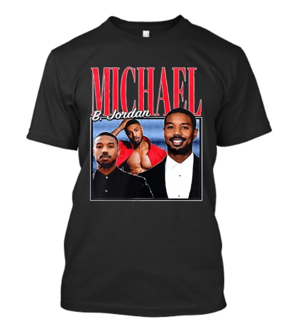 Michael B. Jordan Iconic Style And Charisma T-Shirt