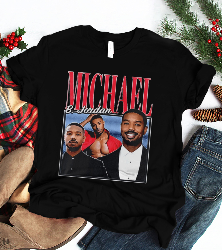 Michael B. Jordan Iconic Style And Charisma T-Shirt