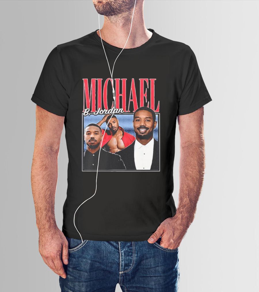 Michael B. Jordan Iconic Style And Charisma T-Shirt