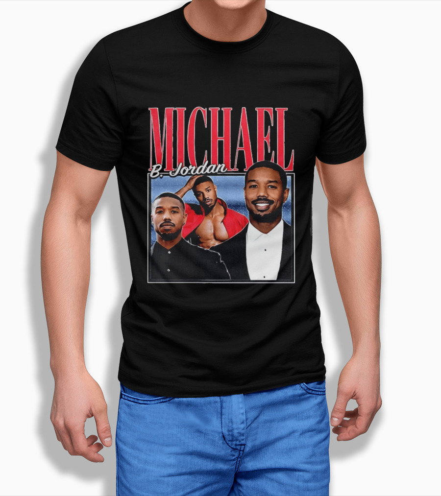Michael B. Jordan Iconic Style And Charisma T-Shirt