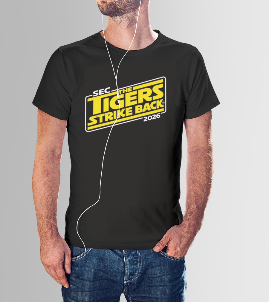 SEC The Tigers Strike Back 2026 LSU T-Shirt