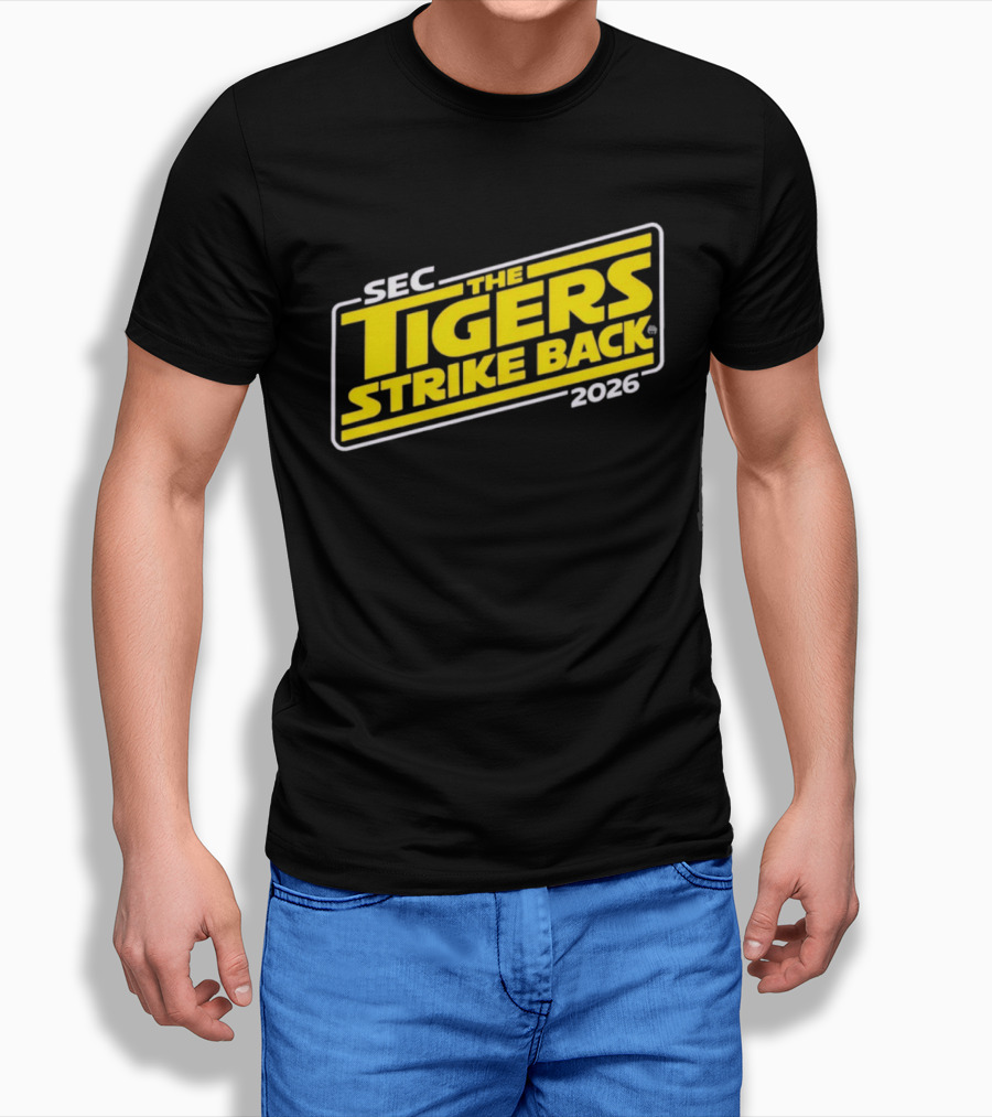 SEC The Tigers Strike Back 2026 LSU T-Shirt