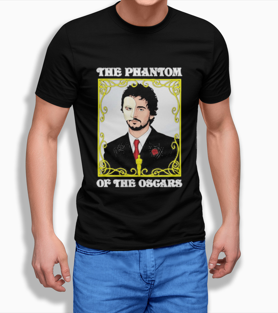 The Phantom Of The Oscars Timothee Chalamet Masked Tuxedo Oscars T-Shirt