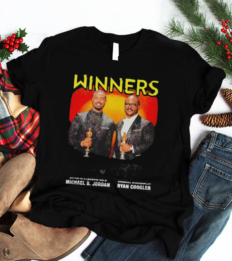 Winners Movie Award Michael B. Jordan Ryan Coogler Oscars T-Shirt
