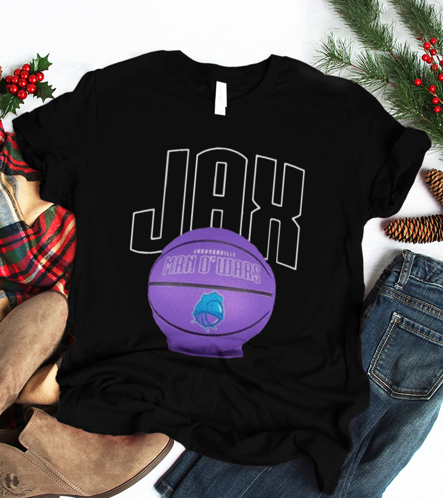 Jacksonville JAX Man O'Wars Basketball Team T-Shirt