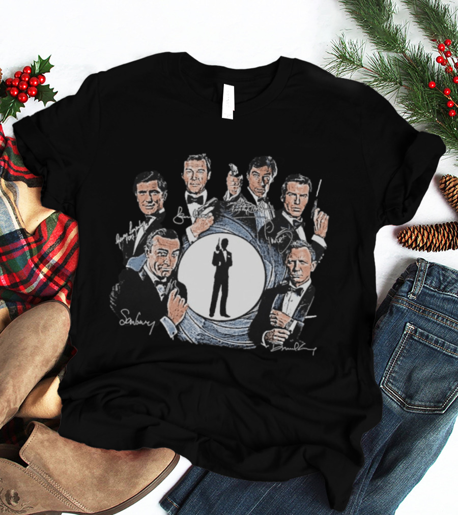 You Know His Name James Bond Movies Actors T-Shirt