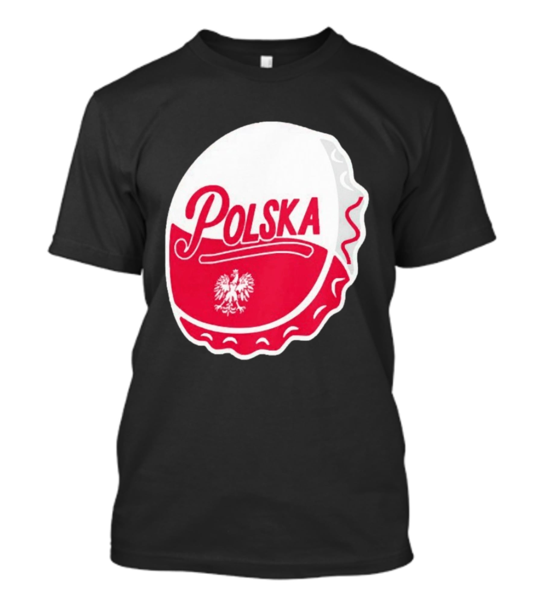 Polska Buffalo Bottle Cap Eagle T-Shirt