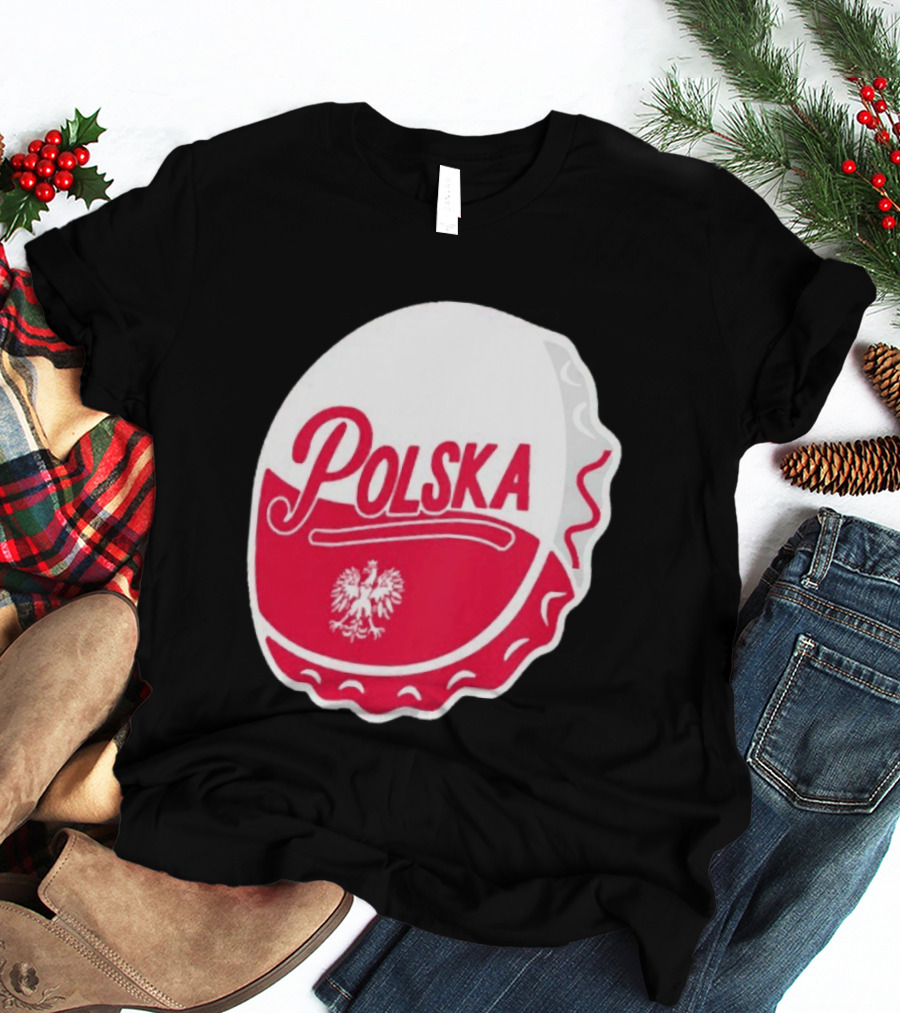 Polska Buffalo Bottle Cap Eagle T-Shirt