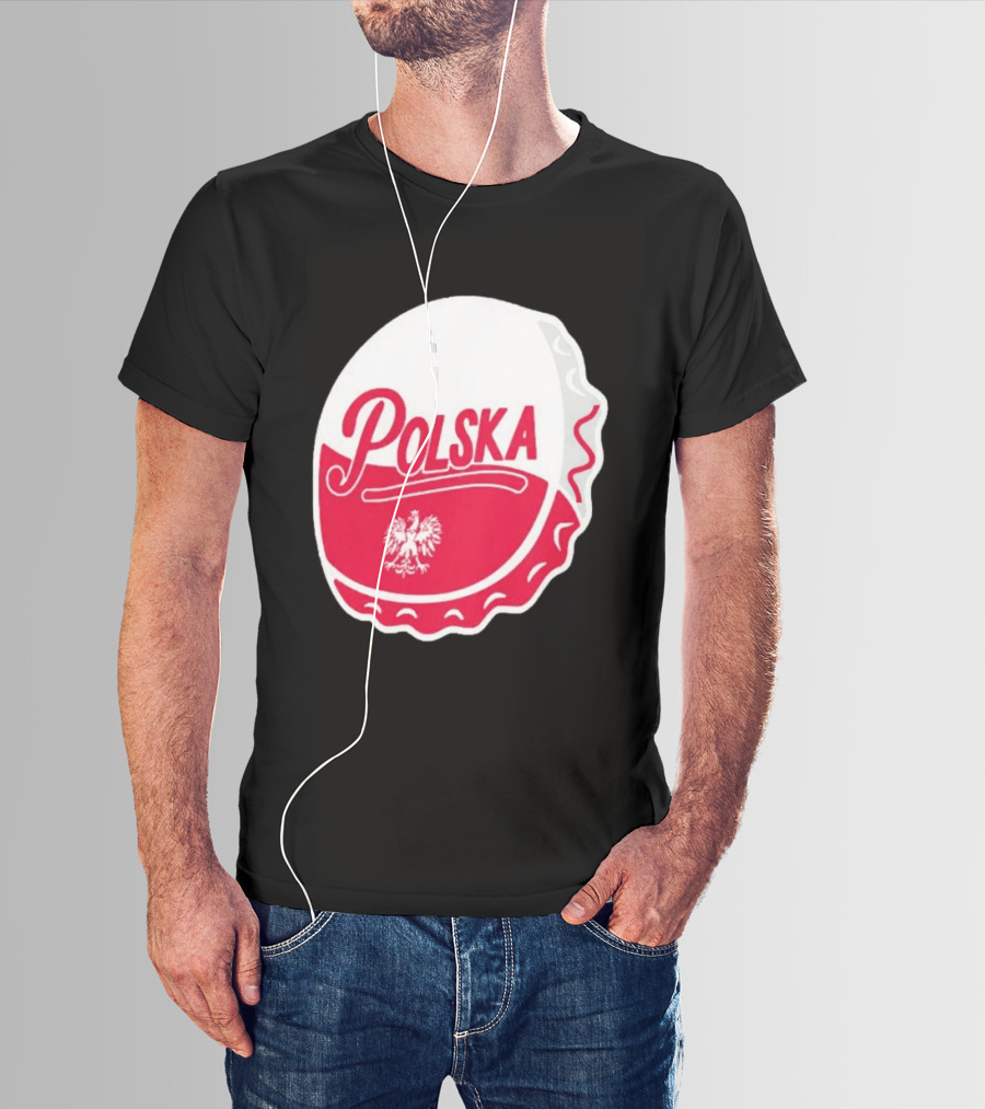 Polska Buffalo Bottle Cap Eagle T-Shirt