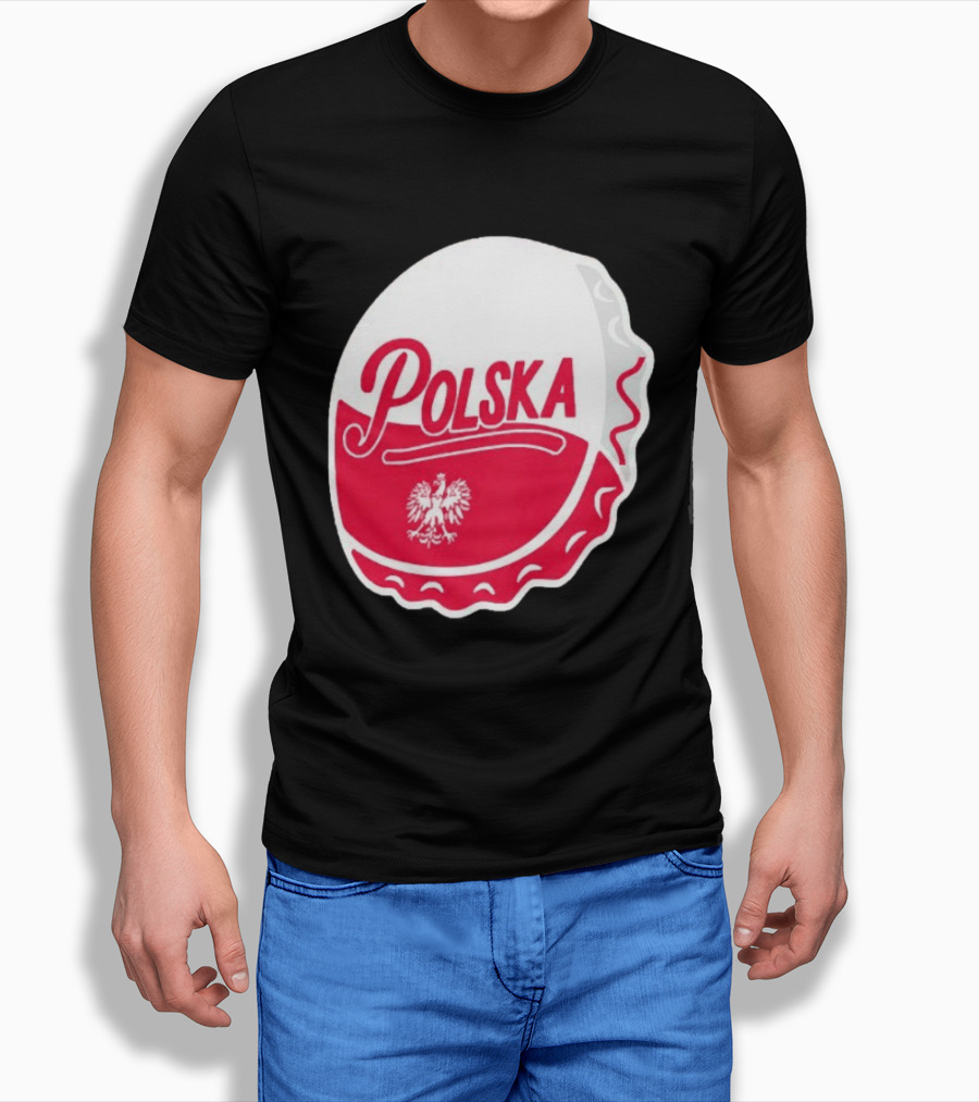 Polska Buffalo Bottle Cap Eagle T-Shirt
