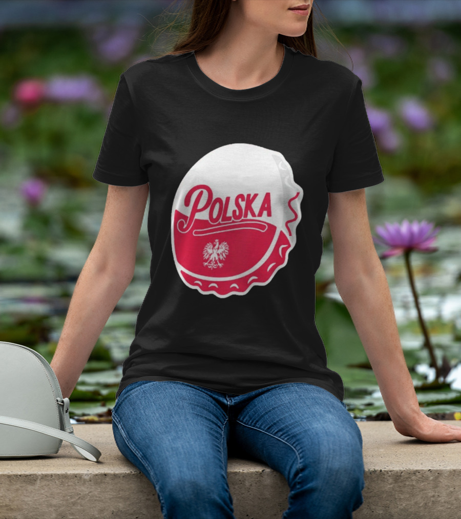 Polska Buffalo Bottle Cap Eagle T-Shirt