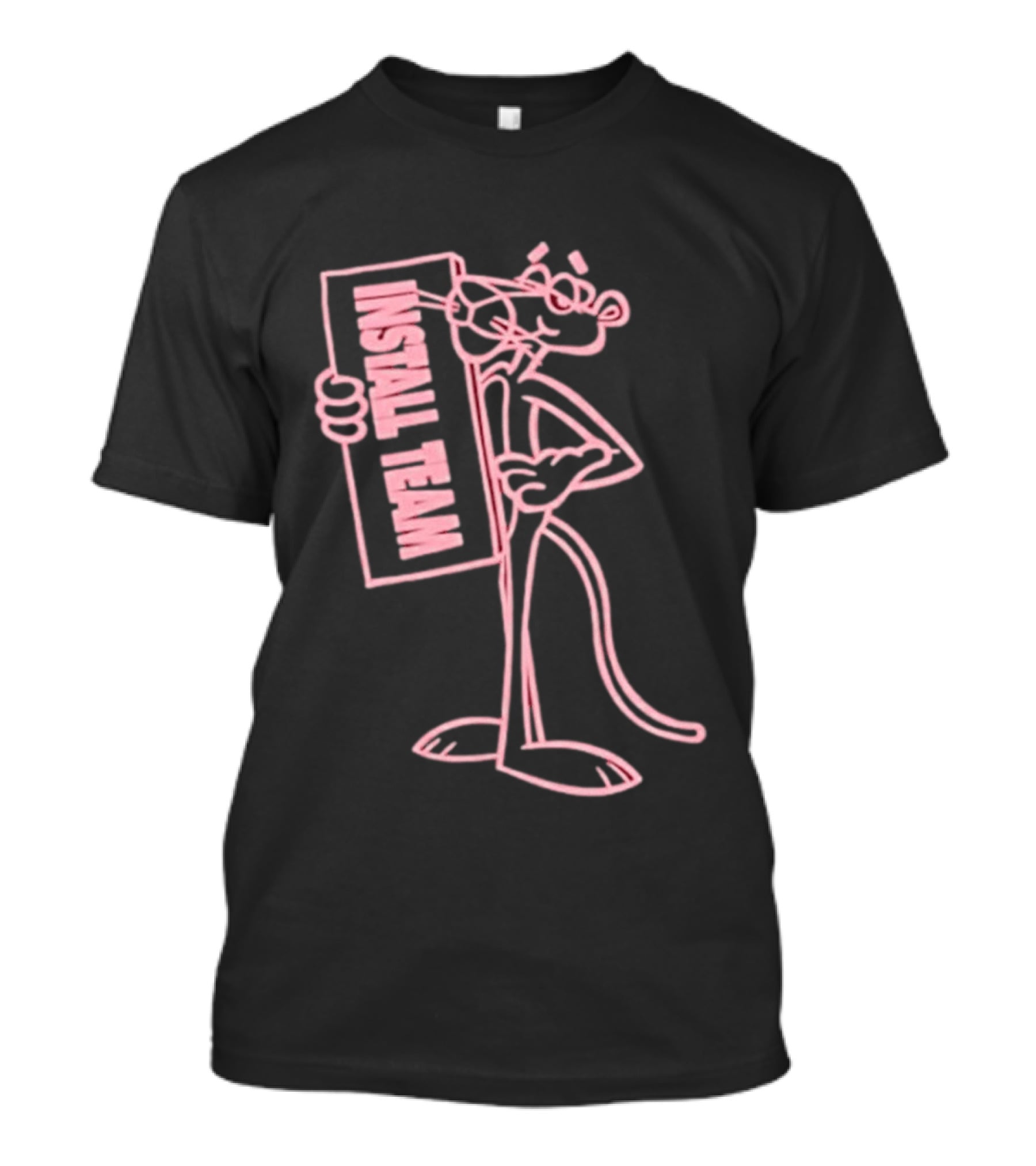New York Sunshine Pink Panther Install Team T-Shirt