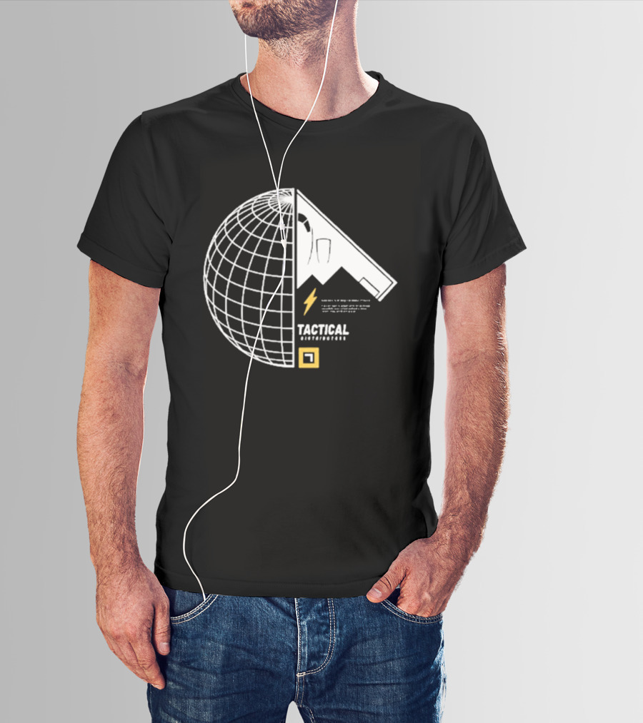 Tactical Distributors Core Network Globe And Lightning T-Shirt