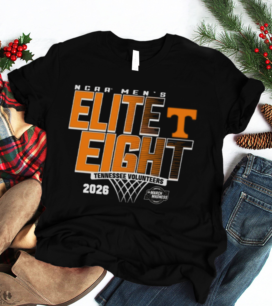 NCAA Men's Elite Eight 2026 Tennessee Volunteers March Madness T-Shirt