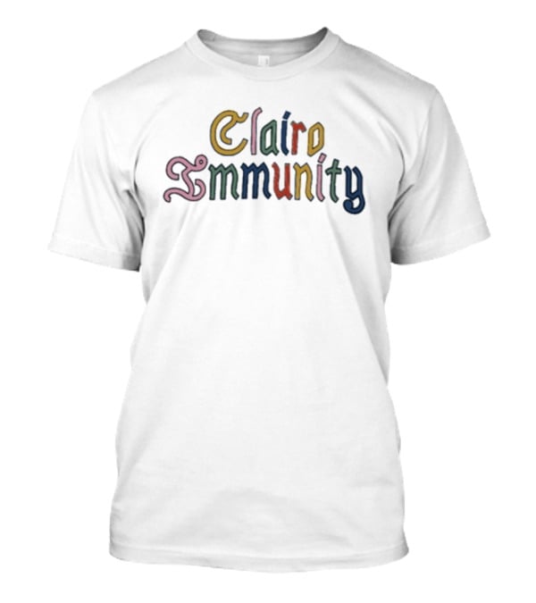 Clairo Immunity Colorful T-Shirt