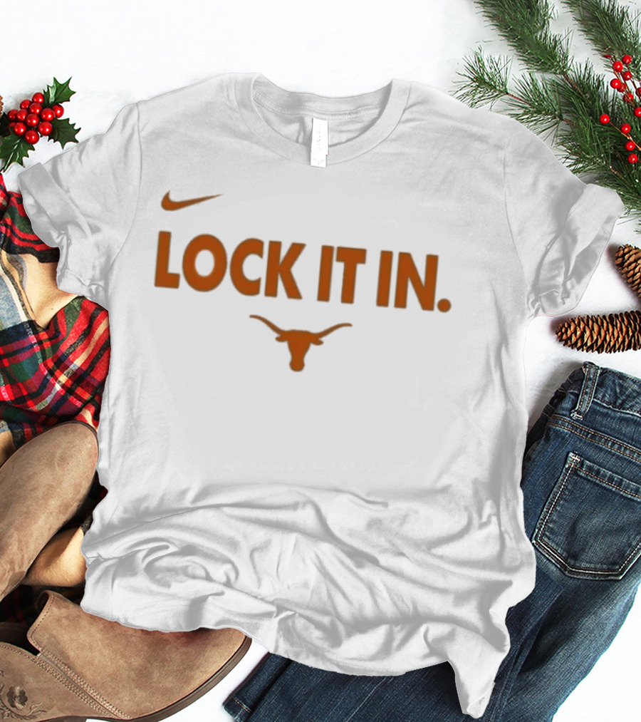Texas Women's Basketball March Madness Lock It In Nike Longhorns T-Shirt
