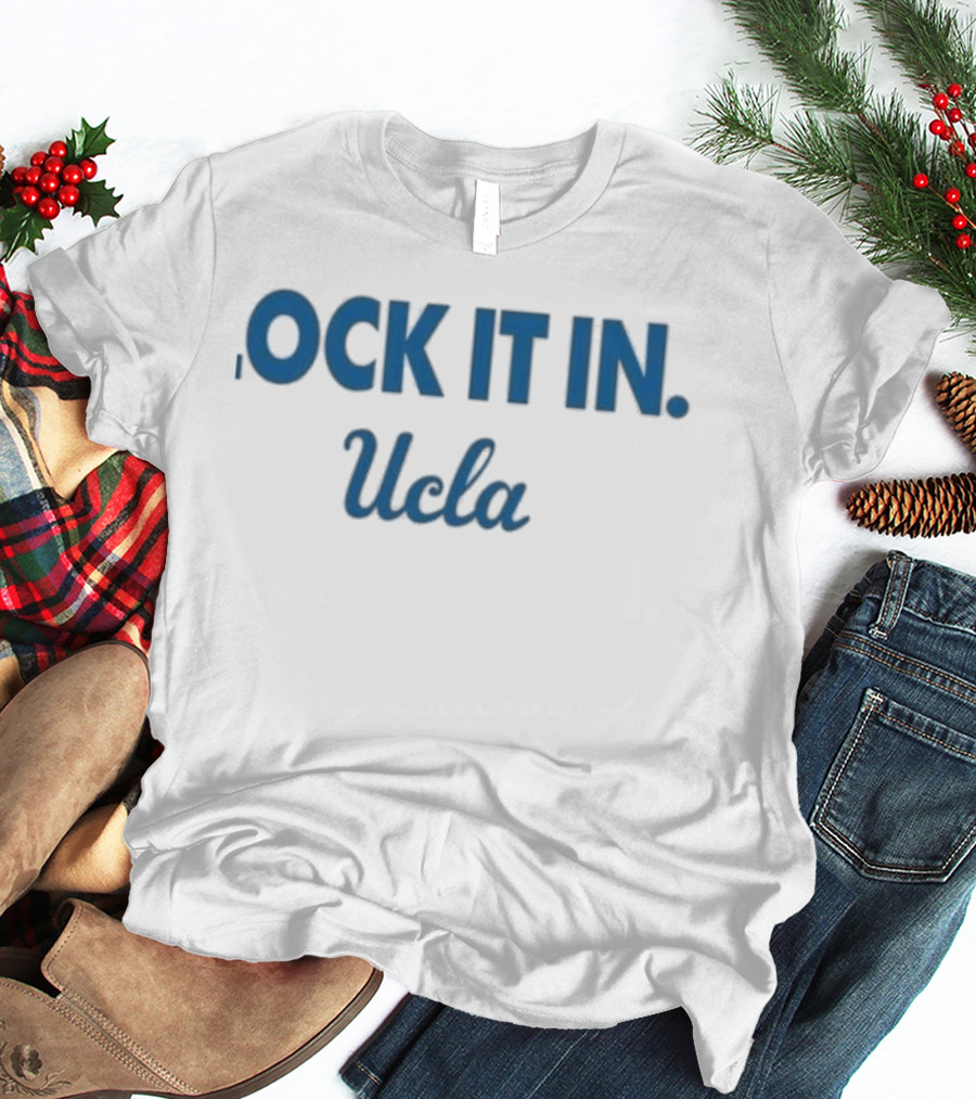 UCLA Lock It In March Madness Basketball T-Shirt