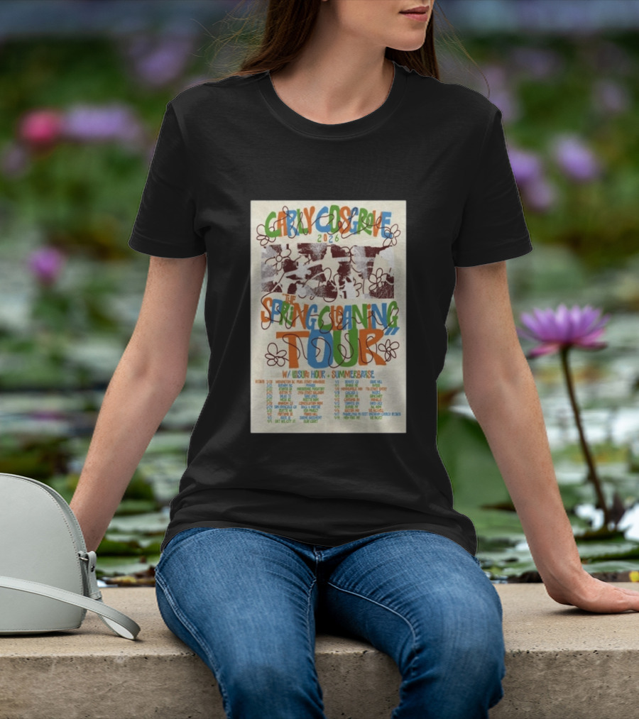 Carly Cosgrove 2026 The Spring Cleaning Tour Leisure Hour Summerbruise T-Shirt