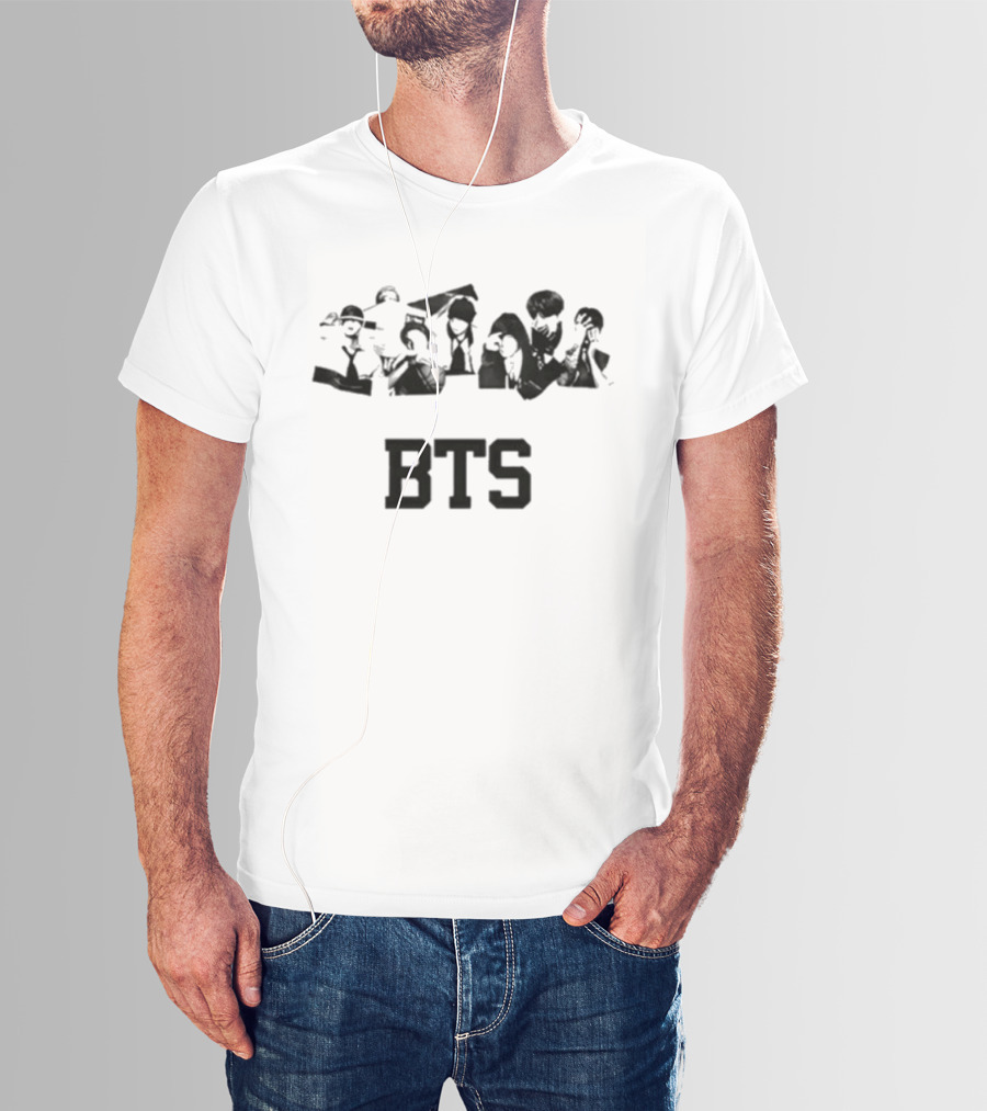 BTS Arirang Album Mixed Mesh Swim T-Shirt