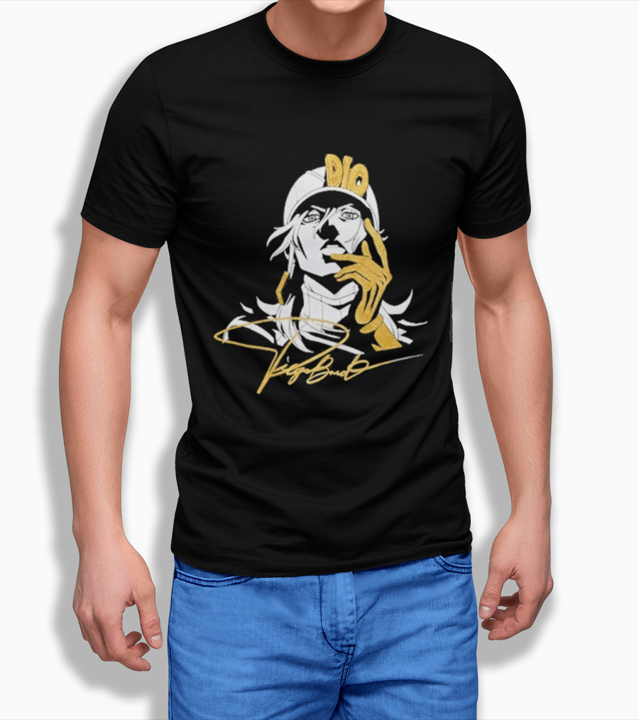 Hobby Genki Diego Dio Jojos Bizarre Adventure Signature T-Shirt