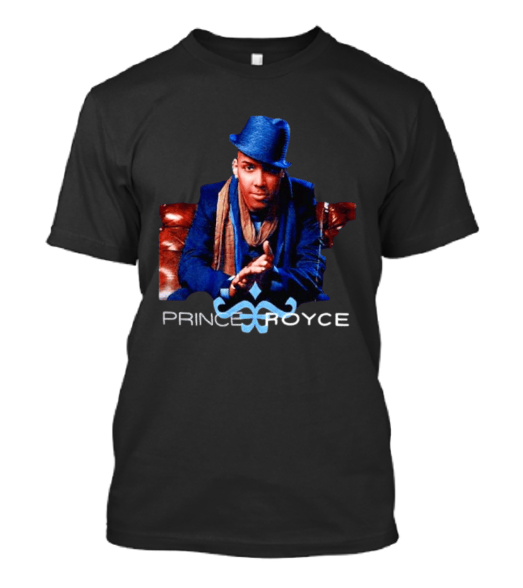 Prince Royce Debut Album Cover Blue Hat And Scarf T-Shirt