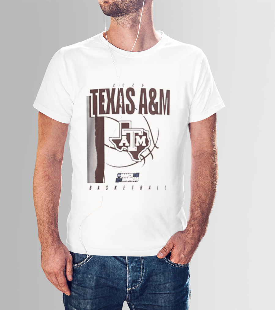 Texas A&M Aggies 2026 March Madness Basketball Tournament T-Shirt