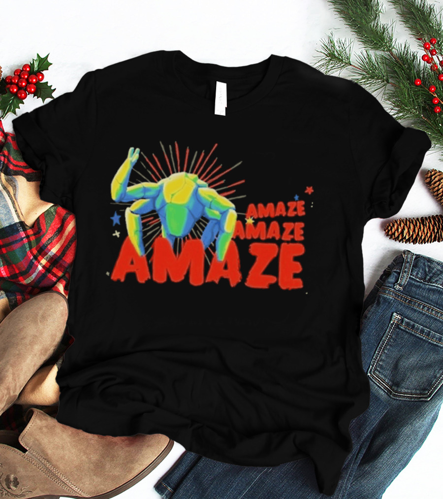 Project Hail Mary Rocky Amaze Amaze Amaze 2026 Starburst Alien Creature T-Shirt