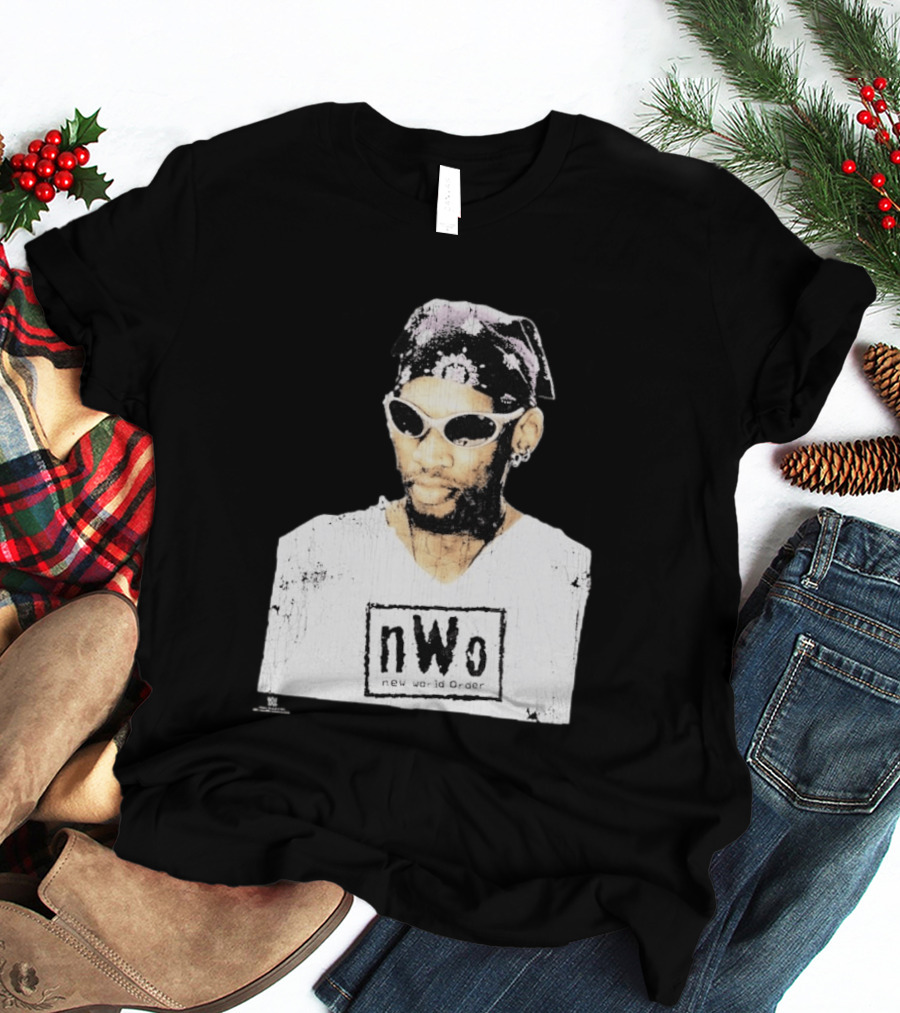 Dennis Rodman NWO New World Order Snow Wash T-Shirt