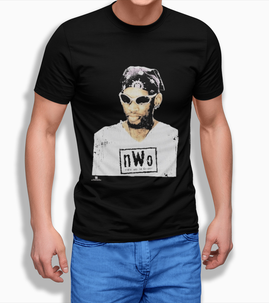 Dennis Rodman NWO New World Order Snow Wash T-Shirt
