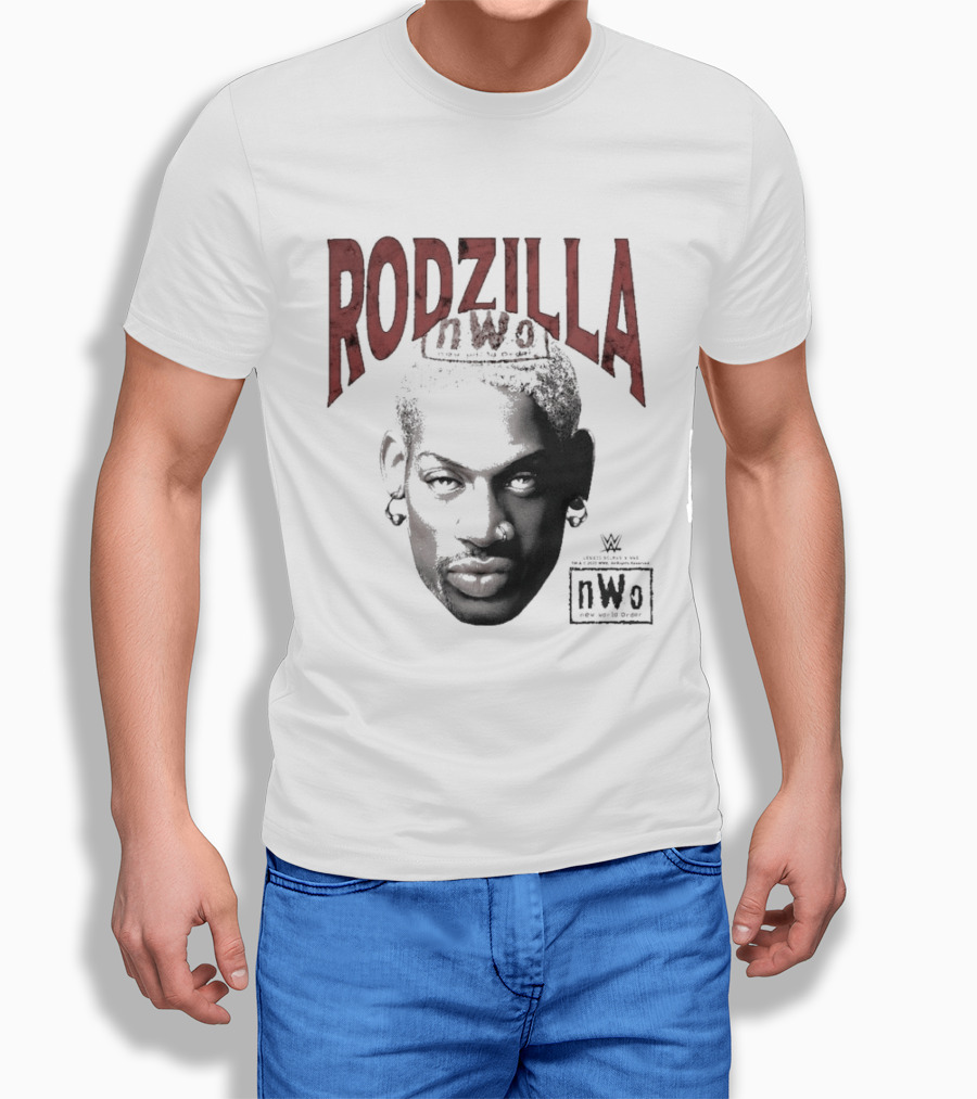 RODZILLA NWo Dennis Rodman Grail WWE NWo T-Shirt