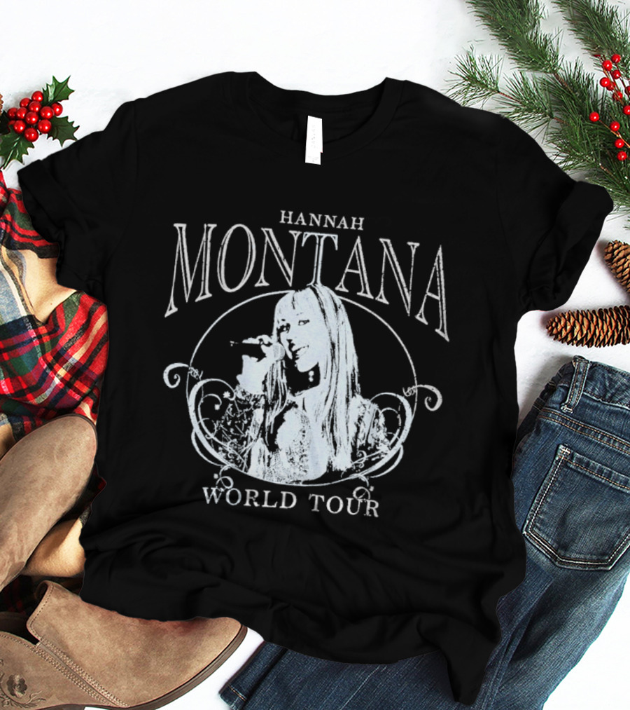 Hannah Montana World Tour Vintage Concert T-Shirt