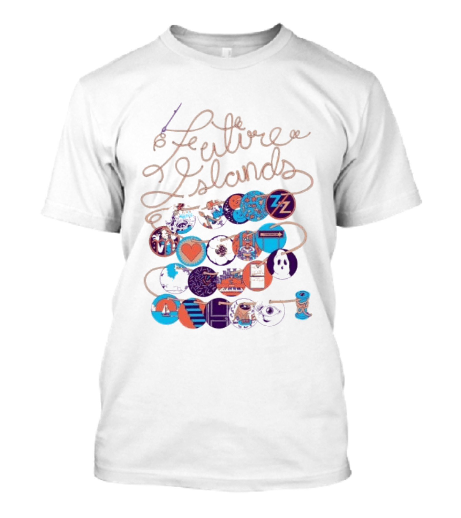 Future Islands Never Ending Scribble T-Shirt