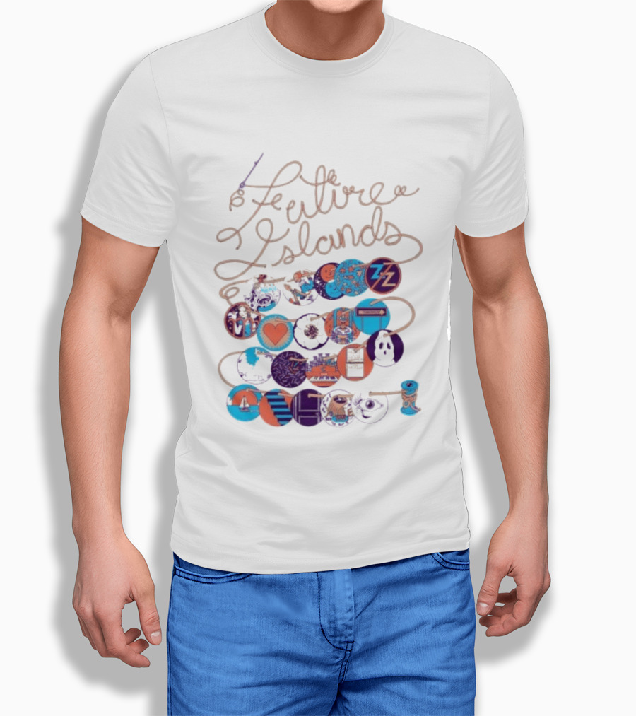 Future Islands Never Ending Scribble T-Shirt