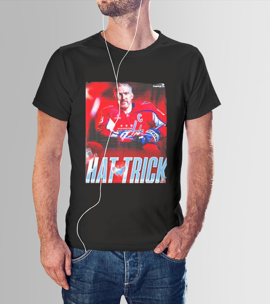 Alexander Ovechkin Washington Capitals Hat Trick Visionary Leadership T-Shirt