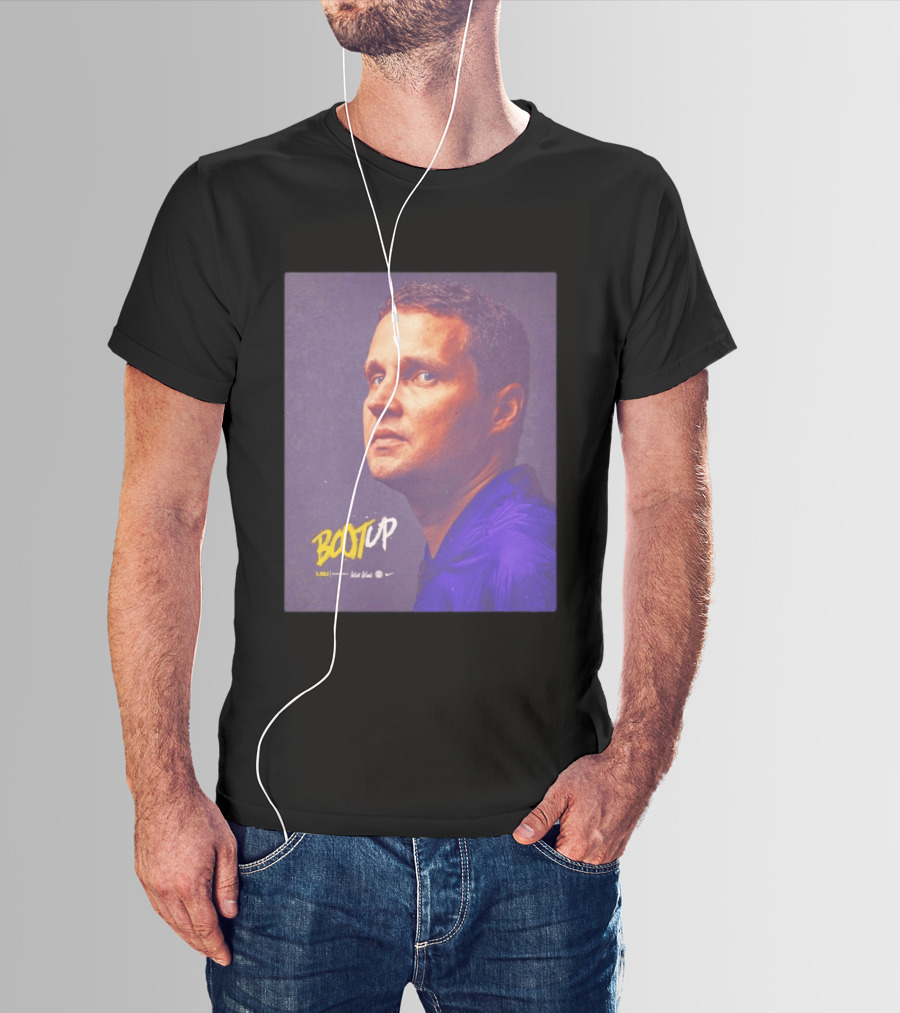 BOOT UP Will Wade LSU Nike Basketball Coach T-Shirt