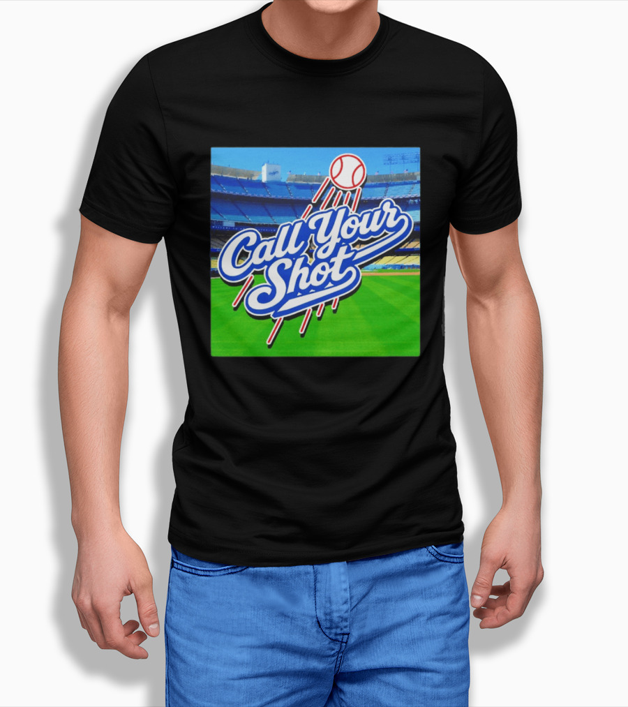 Call Your Shot Los Angeles Dodgers Stadium Baseball T-Shirt