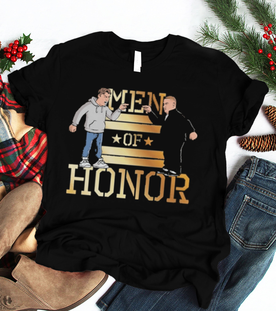 Men Of Honor Stars And Stripes Illustrations T-Shirt
