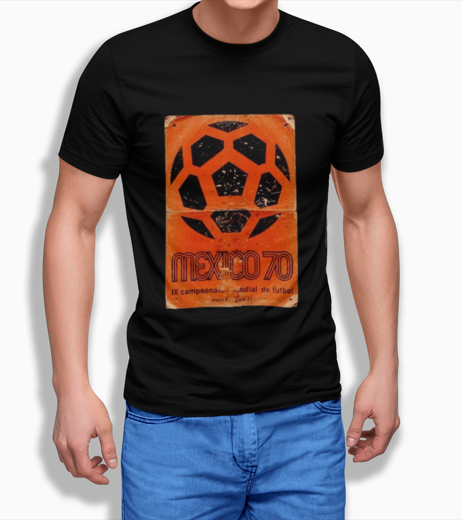 Mexico 70 IX Campeonato Mundial De Futbol T-Shirt