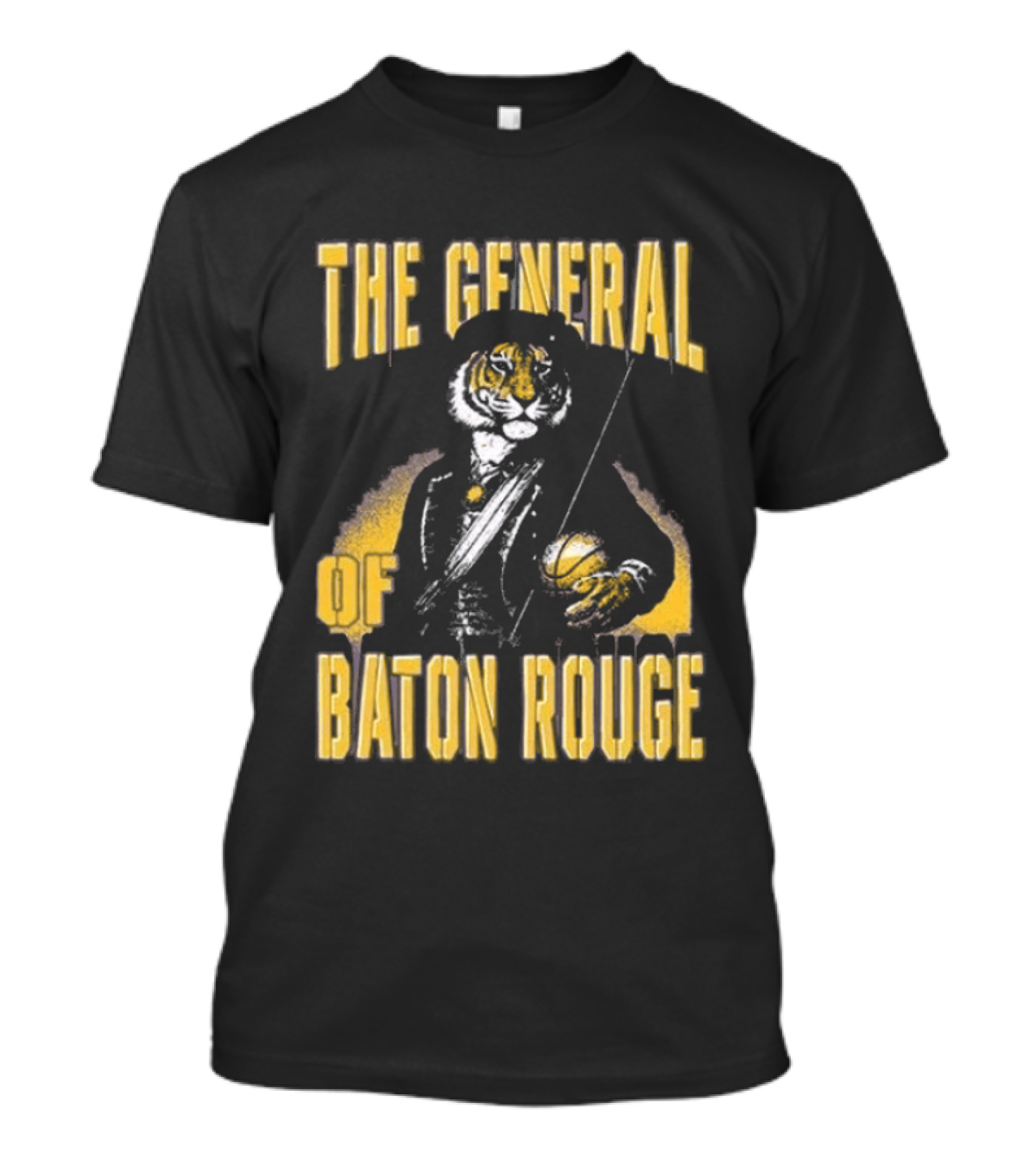 The General Of Baton Rouge Pocket Tiger Conductor Baton Rouge T-Shirt