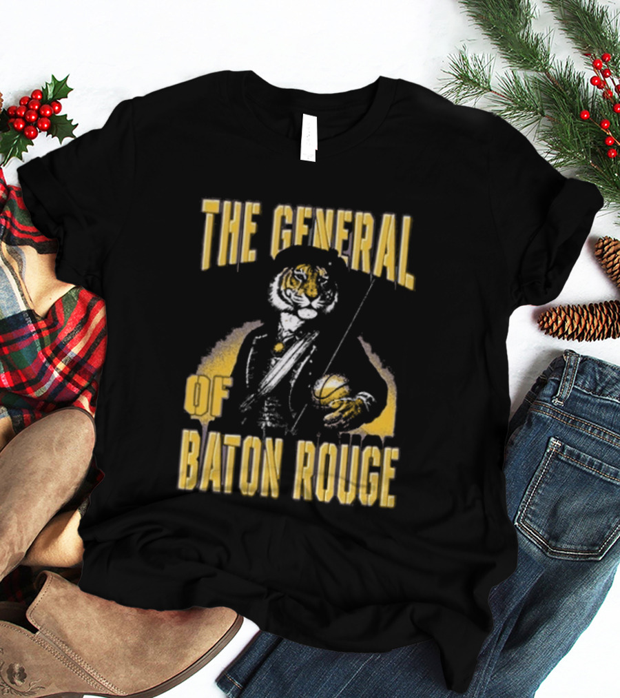 The General Of Baton Rouge Pocket Tiger Conductor Baton Rouge T-Shirt
