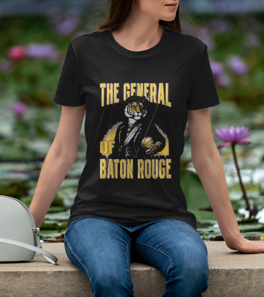 The General Of Baton Rouge Pocket Tiger Conductor Baton Rouge T-Shirt