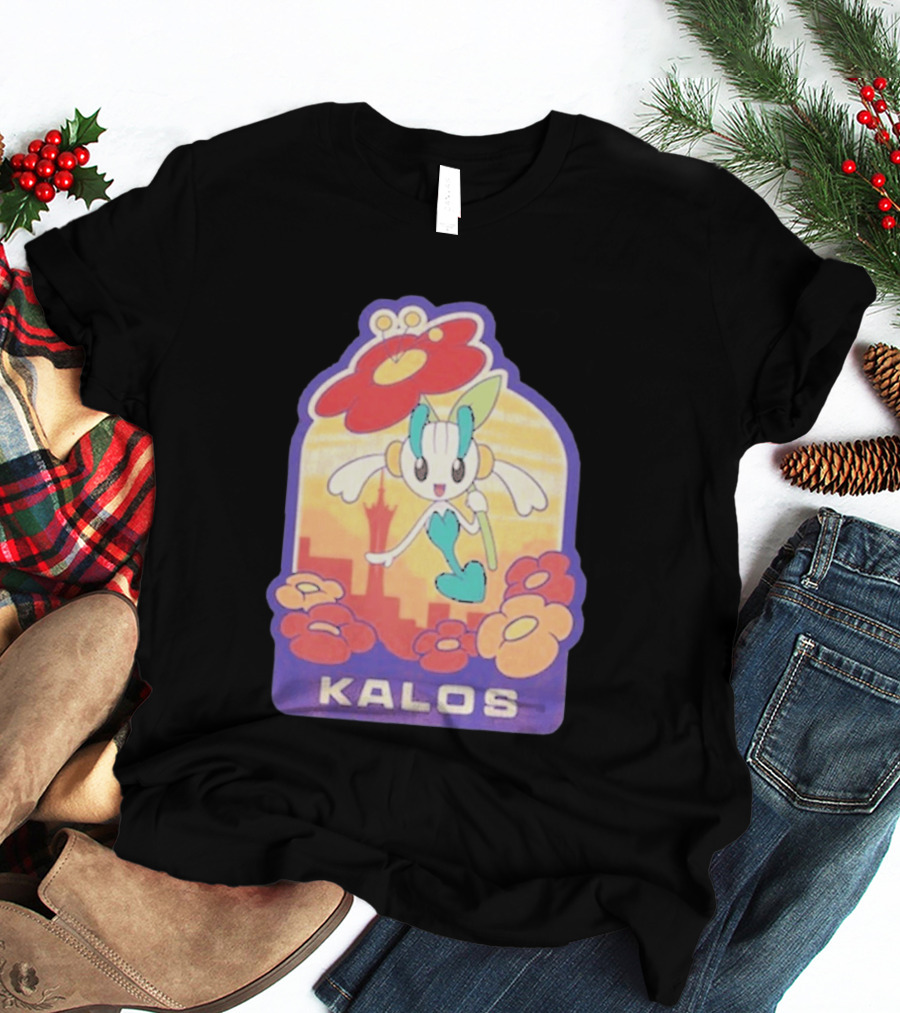 Kalos Region Floette Pokémon Adventure T-Shirt