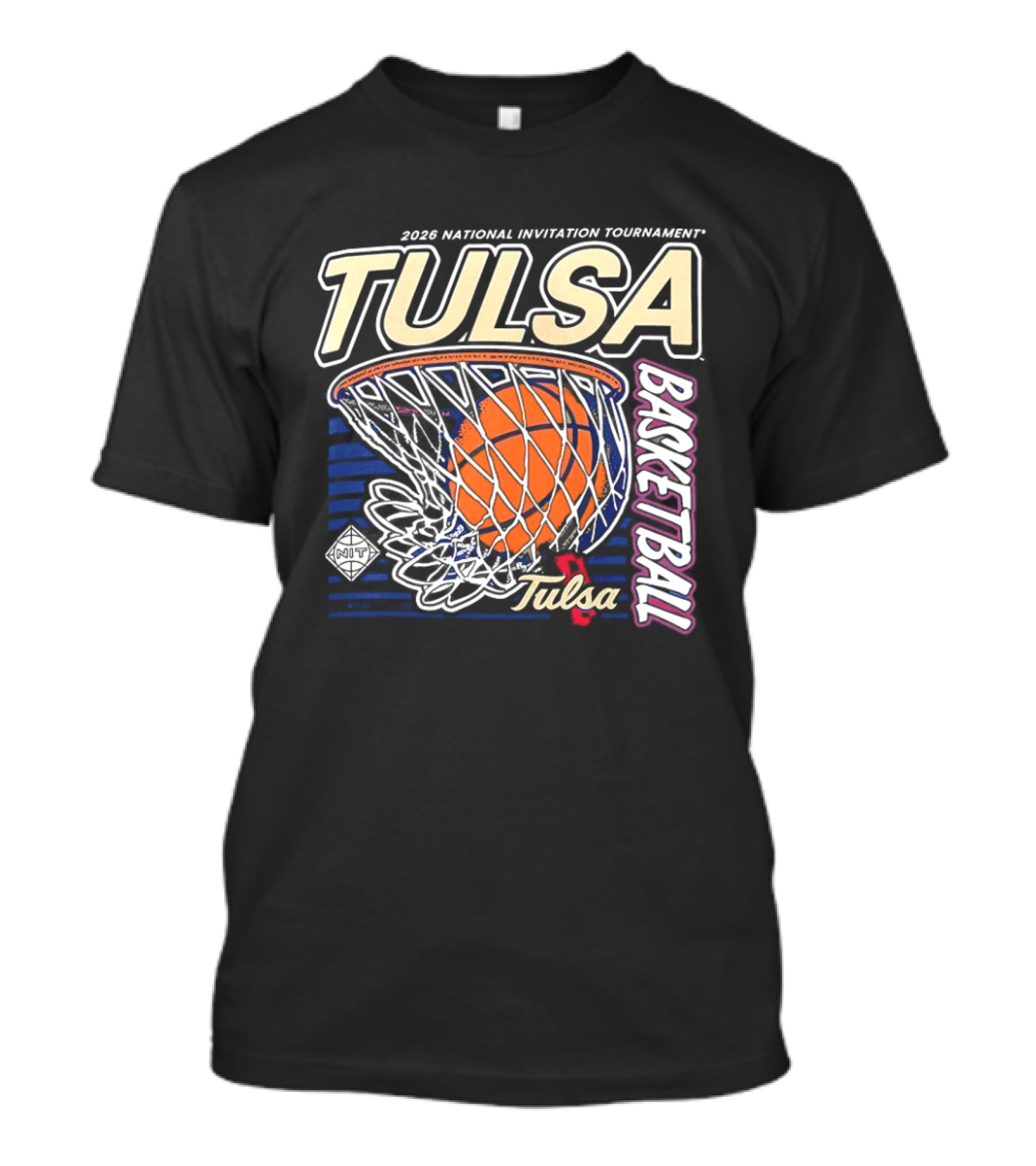 Tulsa Golden Hurricane NCAA Basketball 2026 National Invitation Tournament NIT Championship T-Shirt