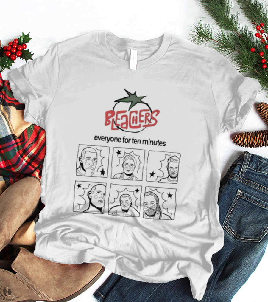 Bleachers Everyone For Ten Minutes Tomato Comic Strip T-Shirt